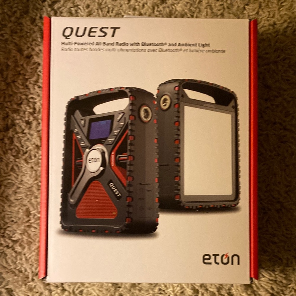 Quest Multi-Powered Radio with Bluetooth